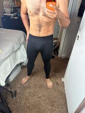 Andrew Christian Black Cake Shaper Legging